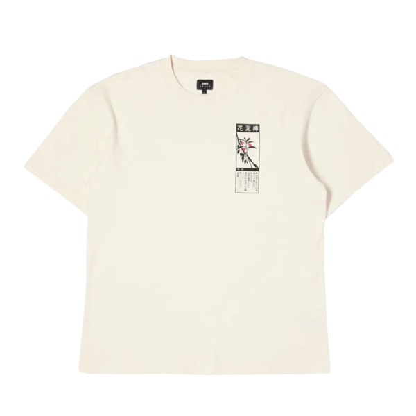 Hanadorobo Chest T-Shirt Whisper White
